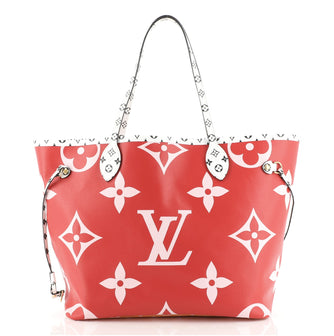 Louis Vuitton Neverfull NM Tote Limited Edition Colored Monogram Giant MM