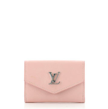 Louis Vuitton Lockmini Wallet Leather