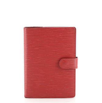 Louis Vuitton Ring Agenda Cover Epi Leather PM
