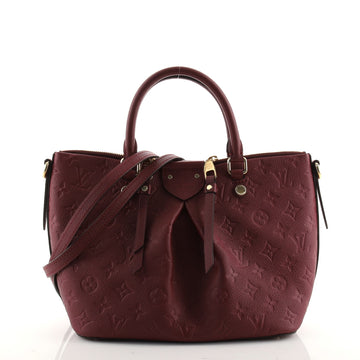 Louis Vuitton Mazarine Handbag Monogram Empreinte Leather PM