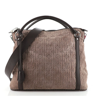 Louis Vuitton Antheia Ixia Handbag Suede PM