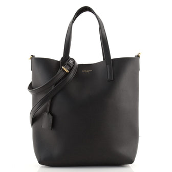 Saint Laurent Shopper Tote Leather Toy
