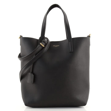 Saint Laurent Shopper Tote Leather Toy