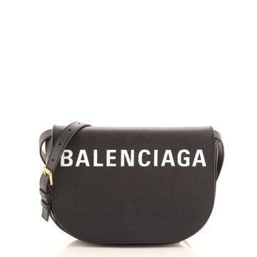 Balenciaga Logo Ville Day Bag Leather Small