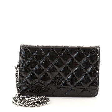 Chanel Wallet on Chain Quilted Patent