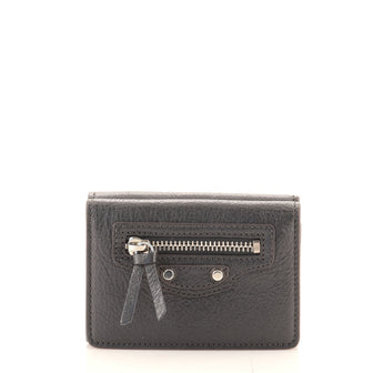 Balenciaga Classic Trifold Wallet Leather Mini