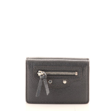 Balenciaga Classic Trifold Wallet Leather Mini