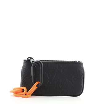 Louis Vuitton Key Pouch Monogram Taurillon Leather