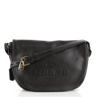 Loewe Heritage Messenger Leather Medium