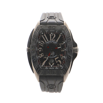 Franck Muller Conquistador Grand Prix Automatic Watch Titanium and Rubber 39