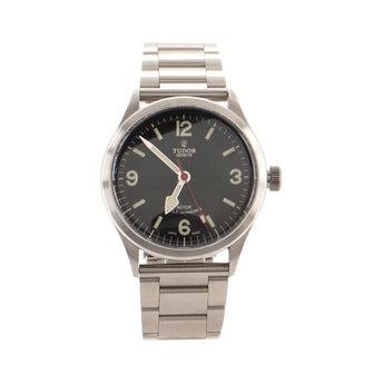 Tudor Heritage Ranger Automatic Watch Stainless Steel and Leather 41