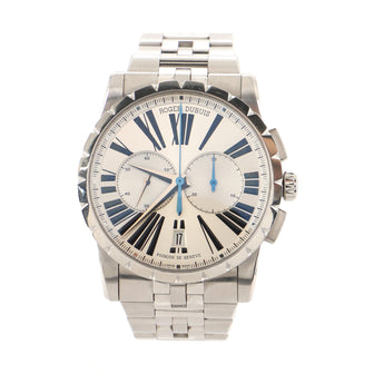 Roger Dubuis Excalibur Chronograph Automatic Watch Stainless Steel 42