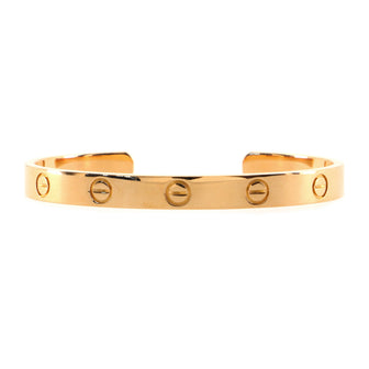 Cartier Love Cuff Bracelet 18K Rose Gold