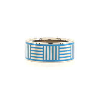 Louis Vuitton Berg Damier Colors Ring Metal Blue 8370083
