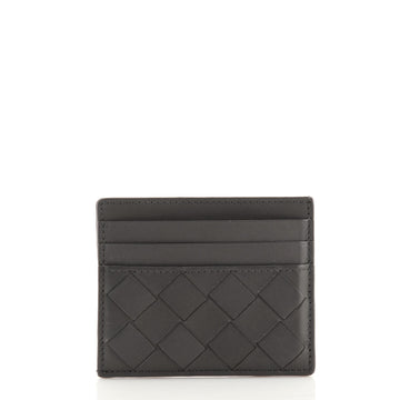 Bottega Veneta Card Holder Intrecciato Leather