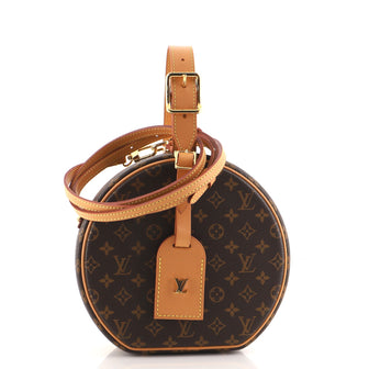 Louis Vuitton Petite Boite Chapeau Bag Monogram Canvas