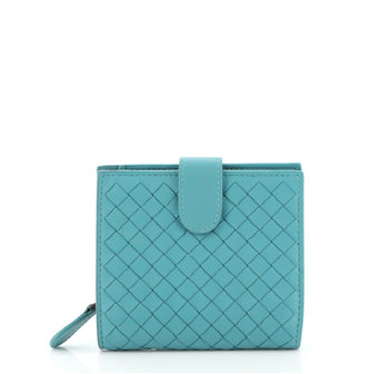 Bottega Veneta French Wallet Intrecciato Nappa Compact