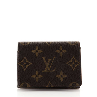 Louis Vuitton Business Card Case Monogram Canvas