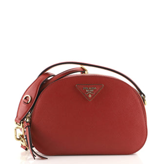 Prada Odette Top Handle Bag Saffiano Leather Small