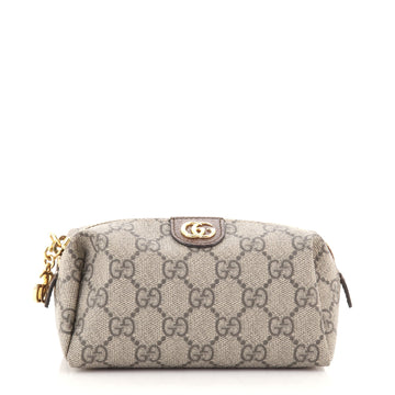 Gucci Ophidia Cosmetic Pouch GG Coated Canvas Small