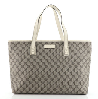 Gucci Plus Tote GG Coated Canvas Medium