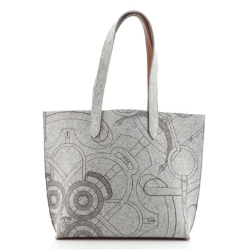 Hermes Carrimi Tote Printed Felt MM