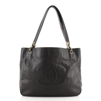Chanel Vintage Timeless Open Chain Tote Caviar Large