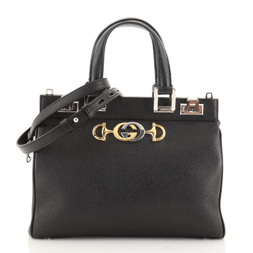 Gucci Zumi Top Handle Bag Leather Small