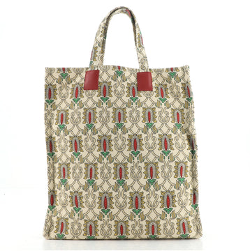 Gucci Garden Tote Printed Canvas Tall