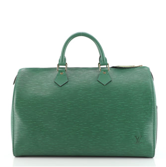 Louis Vuitton Speedy Handbag Epi Leather 35