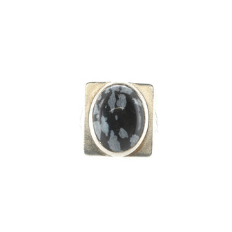 Louis Vuitton Chevalier Snow Frost Ring Sterling Silver