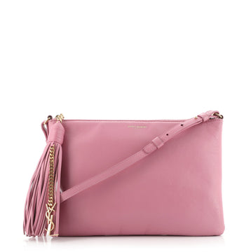 Saint Laurent Teen Monogram Crossbody Bag Leather