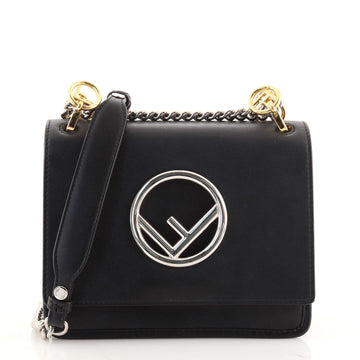 Fendi Kan I F Shoulder Bag Leather Small