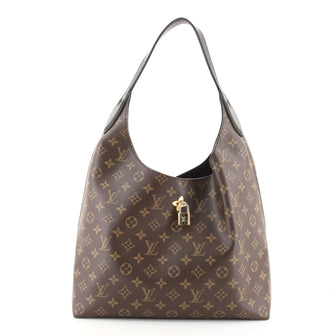Louis Vuitton Flower Hobo Monogram Canvas