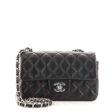 Chanel Classic Single Flap Bag Quilted Lambskin Mini