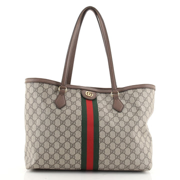 Gucci Ophidia Shopping Tote GG Coated Canvas Medium