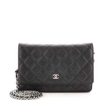 Chanel Wallet on Chain Quilted Caviar