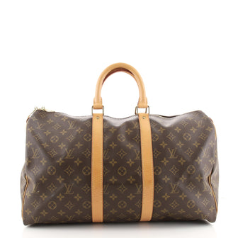 Louis Vuitton Keepall Bag Monogram Canvas 45