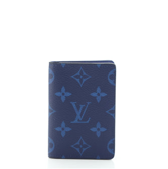 Louis Vuitton Pocket Organizer Monogram Taigarama