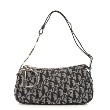 Christian Dior Vintage Charm Pochette Diorissimo Canvas