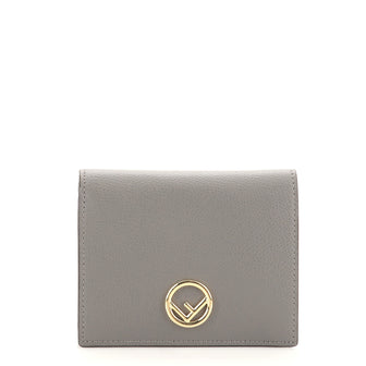 Fendi F is Fendi Bifold Wallet Leather Compact