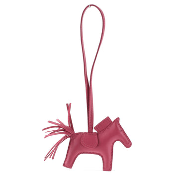 Hermes Mono-Tone GriGri Rodeo Bag Charm Leather PM