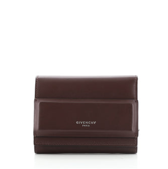 Givenchy Horizon Trifold Wallet Leather Compact