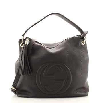 Gucci Soho Convertible Hobo Leather Large