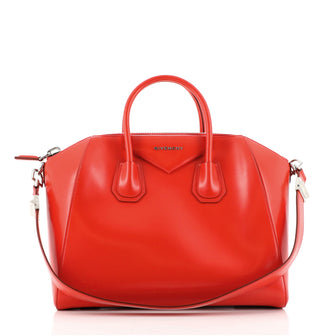 Givenchy Antigona Bag Glazed Leather Medium