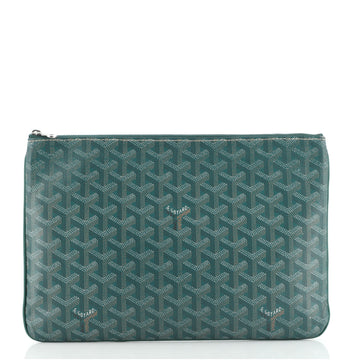 Goyard Senat Zip Pouch Coated Canvas MM