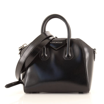 Givenchy Antigona Bag Glazed Leather Mini
