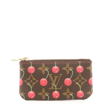 Louis Vuitton Key Pouch Limited Edition Monogram Cerises