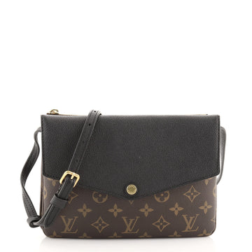 Louis Vuitton Twice Handbag Monogram Canvas
