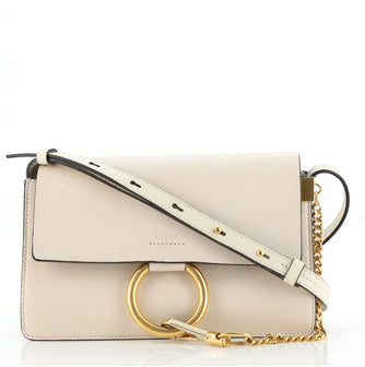 Chloe Faye Shoulder Bag Leather Small